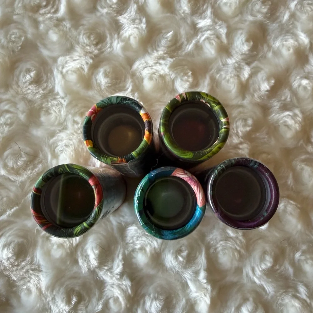 New Set of 5 Almay Lip Vibes Collection Lipsticks